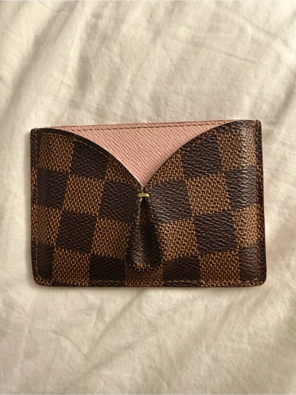 Louis Vuitton Porte Carte Kaisa Damier Ebene Card Holder